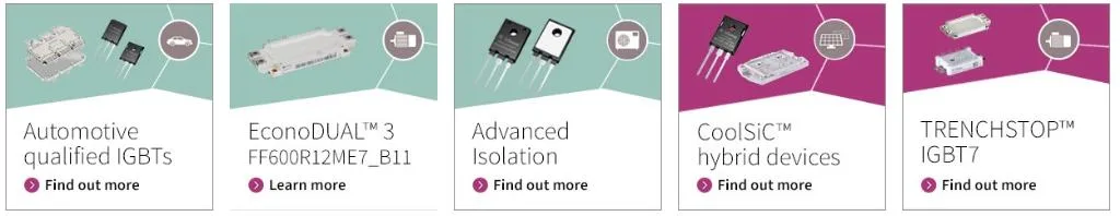 Infineon FF450r12kt4 IGBT Module with Pre-Applied Thermal Interface Material