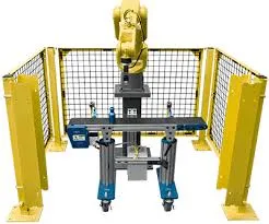 Hsj High Security Popular Isolation Guard Workshop Warehouse Machine Robot Safety Fence Machine Guard Fence 1000mm*2000mm Fence 