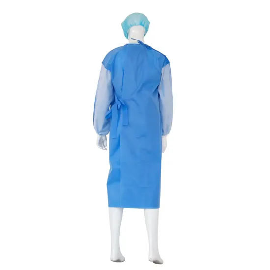 Non Woven Surgical Gown Medical Isolation Gowns 