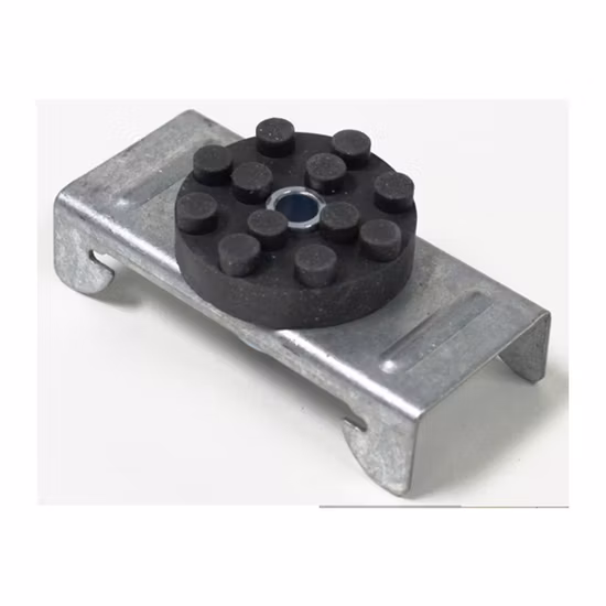 Steel and Wood Frame Ceiling and Wall Resilisent Sound Insulation Clip with Hat Channel Rsic Resilient Sound Isolation Clips Mute Clip Sonusclip